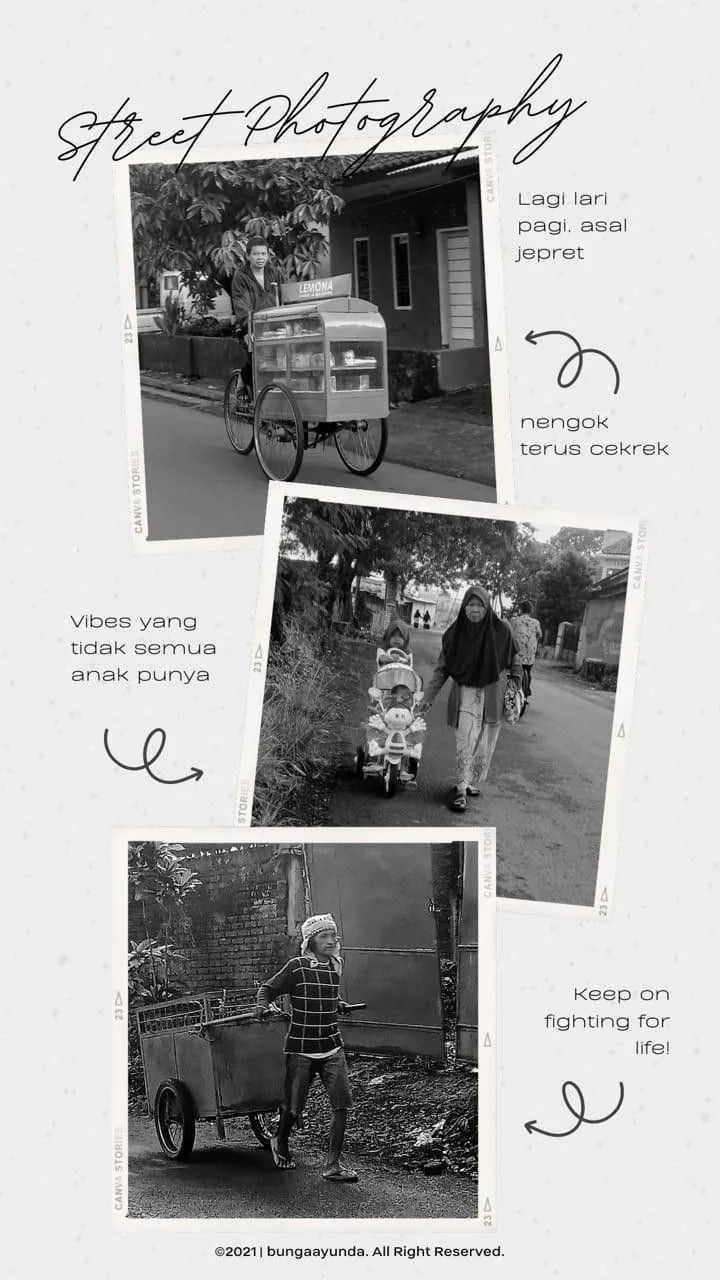 Polaroid Collage Gallery template preview