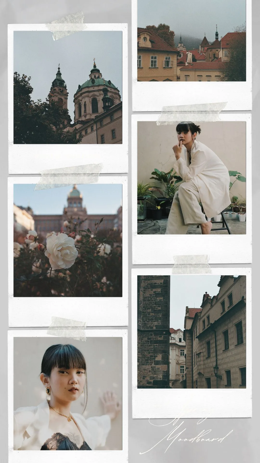 Spring Moodboard template preview